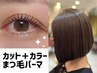 【大橋限定】まつ毛パーマ＋カット＋カラー＋トリートメント＋炭酸泉￥19,800