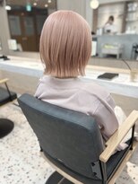 アンリー 四条烏丸店(Anree)&nbsp;ブロンドピンク×レイヤーボブ