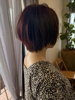 ヒュッゲ(Hygge)&nbsp;ショート　ボルドー