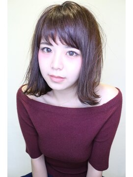 ラウンジ モリオ イケブクロ(Lounge MORIO Ikebukuro) 【morio池袋】ワンレン外はね カジュアルフェミニン