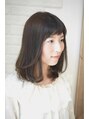 ヘアサロン ササ(hair salon sasa) 落ち着きあるオトナ女性を演出してくれる長めボブスタイル