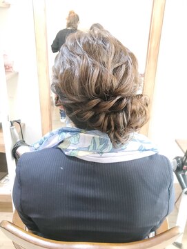 ロカット サロン(Roquat Salon) サイドアップロングアレンジ【ヘアアレンジ  立川/立川南口】