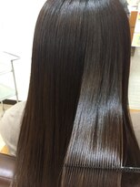 クール ヘアリズム 上田店(COOL Hair rhythm)&nbsp;ツヤツヤストレート×厚めバング