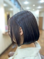 ヘアーミックス ニット(hair mix nitt) 艶ボブ