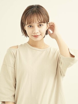 エンタク 新宿(enntaku) マロンベージュ/Aライン/かきあげ/くすみカラー[新宿駅西口]48