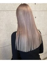 ファンド 千葉(fand)&nbsp;斜めバング/グレージュカラー/デザインカラー/シルキーベージュ/