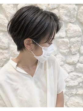 モアナ バイ ヘッドライト 駒沢大学店(Moana by HEADLIGHT) Moana【駒沢】#ハンサムショート#ショートボブ#アッシュ