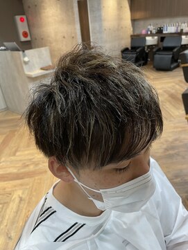 ラウ(LAU) パーマ×ハイライト