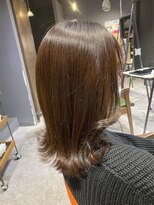 エミュー(emue) ◇20代30代大人可愛い透明感ベージュイヤリングカラー大人ボブ