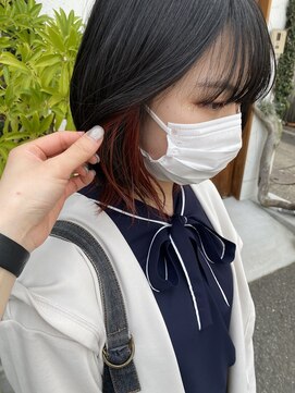 ハウルプロダクツエリア(HAUL PRODUCTS AREA) レイヤーカット×インナーカラー