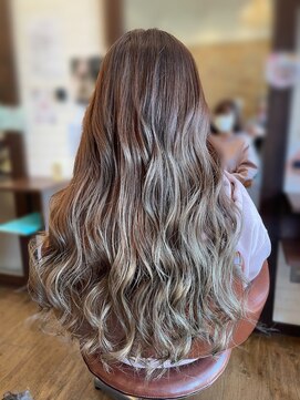 フリーク つくば店(FREAK) アッシュベージュグラデーション