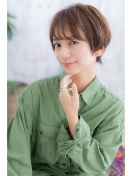ミック 日暮里店(miq) ニュアンスカラーヘルシースタイル*束感ショートウルフb1