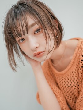 ジーテ 渋谷(gite) ドキッとするおしゃれボブ/渋谷/髪質改善