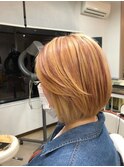 ハイライト/ボブスタイル