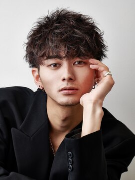 ゴールド 渋谷本店(GOALD) #マッシュウルフ　波巻きスパイラル　渋谷/メンズパーマ