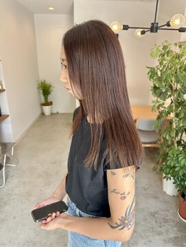 メイヘア(May Hair) オレンジのロングヘア