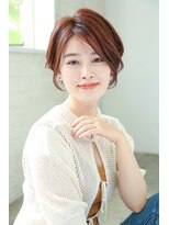 ガーランド (Garland)&nbsp;大人ショート/ショートボブ/マチルダボブ/ピンクベージュ/卵型