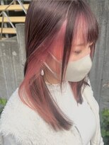 エニフォーイーストハム(Eni for eastham)&nbsp;インナーフェイスフレーミング☆ピンク