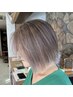 ［脱!白髪染め］白髪ぼかしハイライト+カラー+カット[船橋/バレイヤージュ]