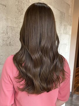 クララジャパン ナベシマ(CLALA JAPAN Nabeshima) ミルクティーベージュダブルカラーグレージュカラーハイライト