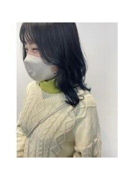 スーリール 西新店(Sourire) ♪透明感たっぷりブルーブラック♪