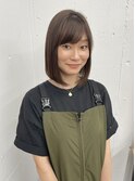 《SoSo》ナチュラルボブスタイル