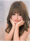 韓国ヘアくびれヘアヨシンモリ顔周りレイヤー20代30代40代