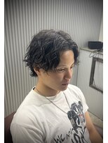 ディーパス(D-PATH)&nbsp;潮パーマ　センターパート