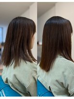 アメイズトーキョー 札幌大通(Amaz! tokyo)&nbsp;小顔ネビージュワンレン/縮毛矯正/髪質改善/ツヤ髪/くせ毛