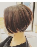 前下がりボブ 癖を活かして