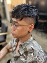 スティーロ 渋谷(Steelo)&nbsp;ローフェード×スパインカール風