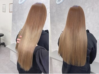 ジェミニ 大津 瀬田店(Gemini)の写真/【大津市瀬田】ダメージヘアの救世主！髪の芯から栄養を補給し、指通りなめらかな艶髪に♪