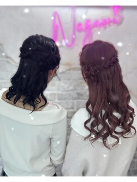 ヘアセット専門店 ナゴミ 池袋店(nagomi) お揃いヘア