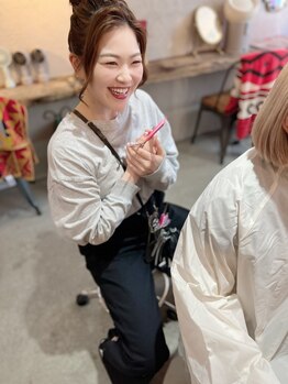 グルーミン(groomin')の写真/［当日予約◎］似合わせカラーが学生・OLさんに大人気*トレンドカラーや似合わせカット・癒しスパもお任せ!