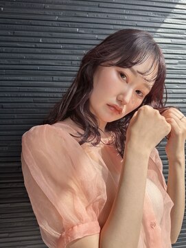 美容室 ビ フェスカ(B FESCA) ふんわりミディアム/カーリーヘア/ウェーブ/ミディアムヘア