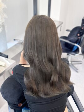 アルドーレフィエロ シンサイバシ(Ardore fiero shinsaibashi) オリーブブラウン 7トーン ブリーチなし赤み消し20代30代40代