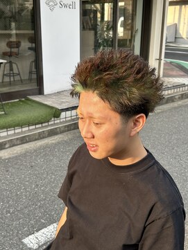 スウェル 千葉店(Swell) スパイキーショート×ルーツカラー!