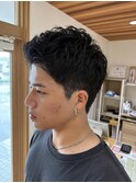 メンズ短髪スパイキーショート