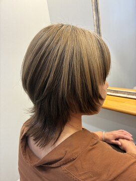 カームヘア 韮塚店(Calm hair) マッシュウルフ　30代　40代　50代