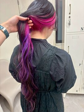 エターナルバイマティーナ(Eternal by MATINA) 【デザインカラー　インナー×グラデーション】池袋美容室