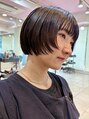 ロッソサンテ(rosso sante) ラインの透け感が肌なじみの良いショートボブはいかが?