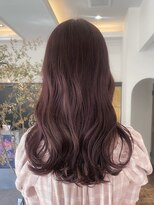 ヘアーアイスカルテット(HAIR ICI QUARTET)&nbsp;ブリーチなし×ラベンダーピンク◎20代30代透明感カラー