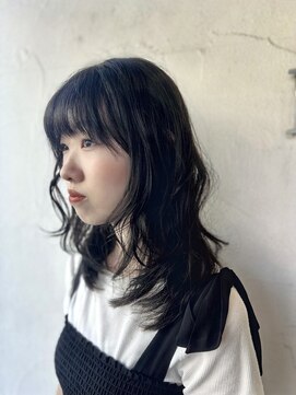 アトリエファゴ ハナミズキ店 【Yuine】顔まわりレイヤースタイル