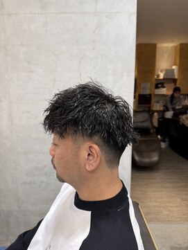 メンズクル(men's quru.) ツイストスパイラルパーマ縦落ちパーマツイストパーマ春日井勝川