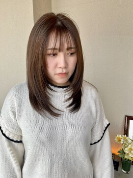 コレットヘア(Colette hair) 【ISHIKAWA】レイヤースタイル/オリーブベージュ