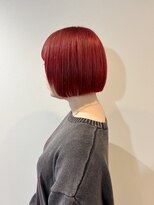 ノブレス ノアール(NOBLESSE NOIR)&nbsp;ミニボブ/タッセルボブ/レッドカラー