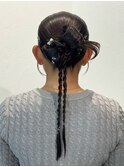 タイトアレンジ/ヘアセット/カチモリヘア/表参道ヘアセット/青山