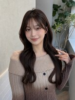 ザザ シンジュク(ZA/ZA shinjuku)&nbsp;レイヤーと暖色ブラウンで作る王道モテヘア
