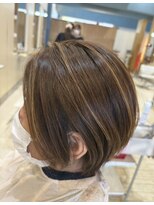 ボブインターナショナル(bob international) 白髪ぼかしハイライト