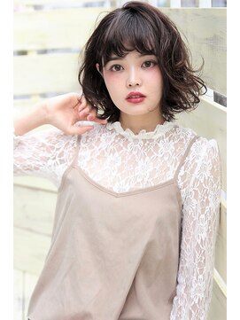 ヘアーアンドメイク シーク 吉祥寺(HAIR&MAKE SeeK) 外ハネゆるふわボブ×イルミナ【seek吉祥寺】